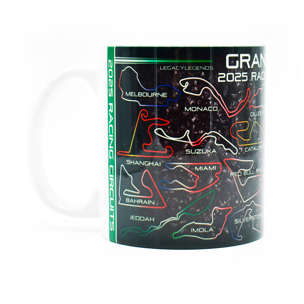 Grand Prix 2025 Circuits - Racing Green Edition