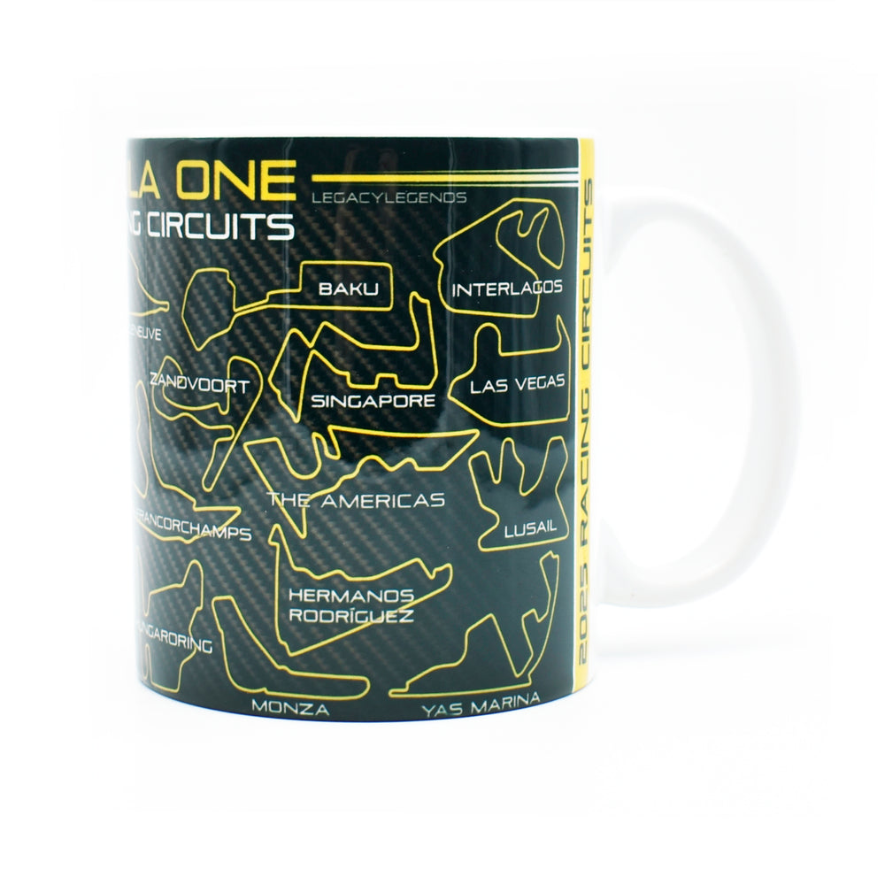 F1 2025 Circuits - Gold Edition