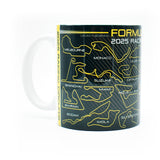 F1 2025 Circuits - Gold Edition
