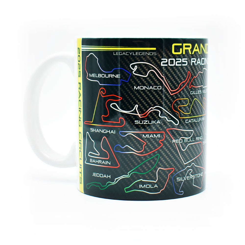 Grand Prix 2025 Circuits - Yellow Edition