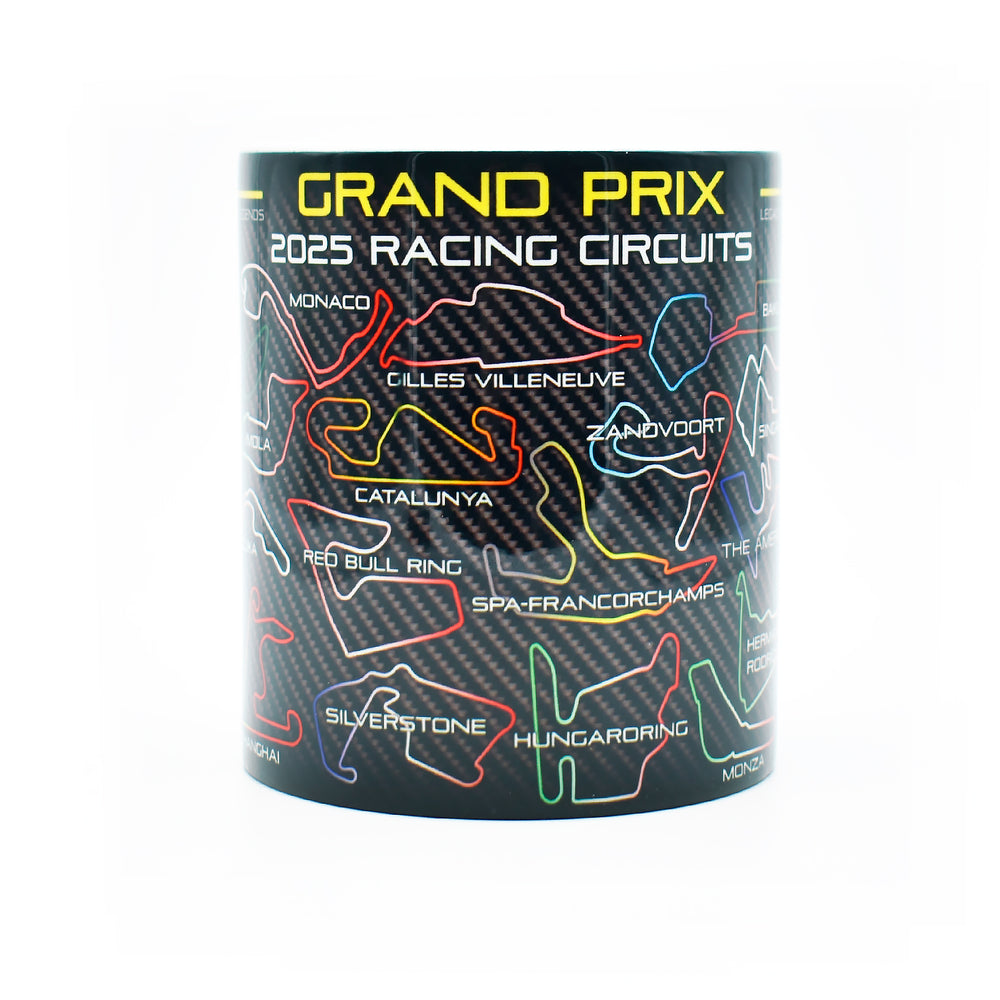 Grand Prix 2025 Circuits - Yellow Edition