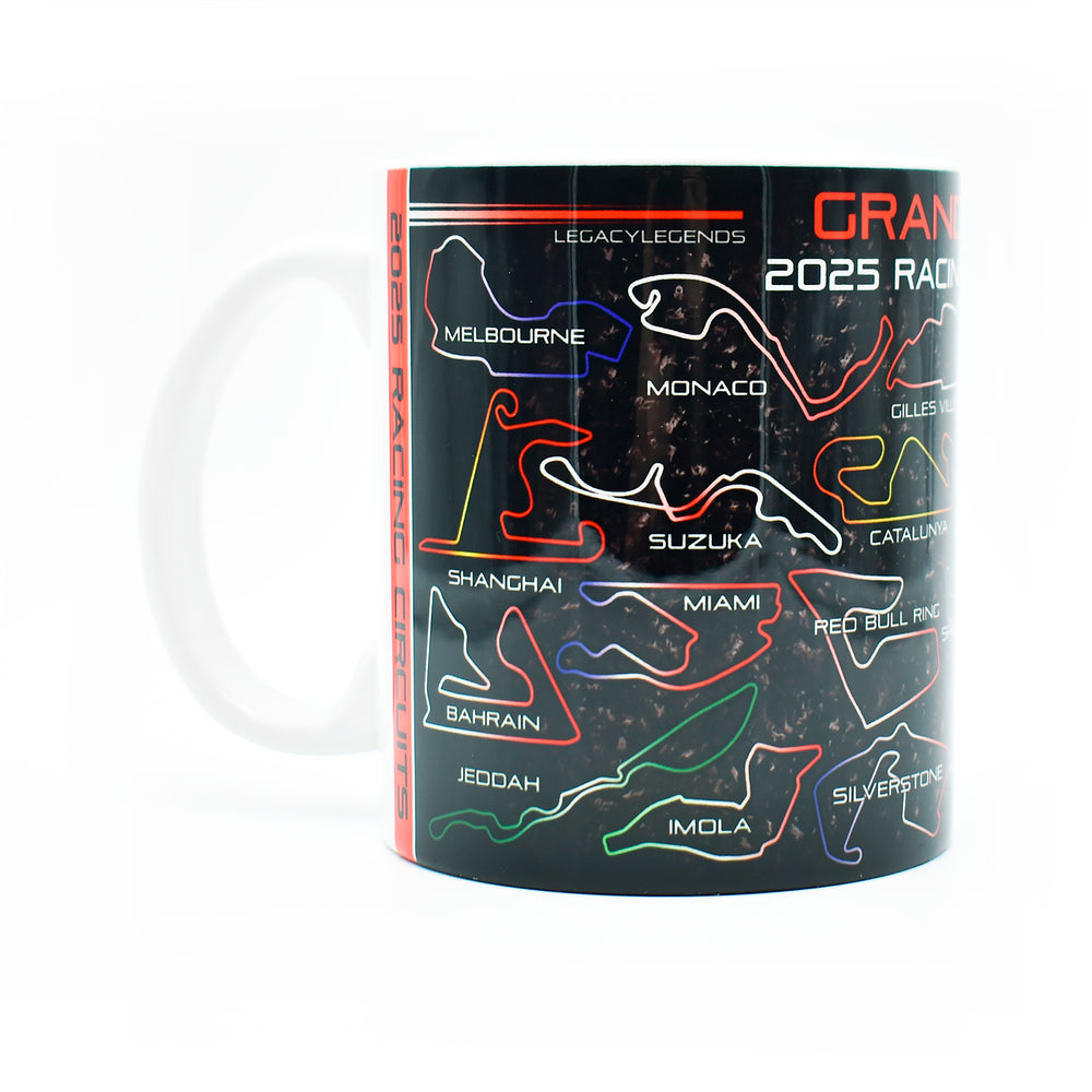 Grand Prix 2025 Circuits - Red Edition