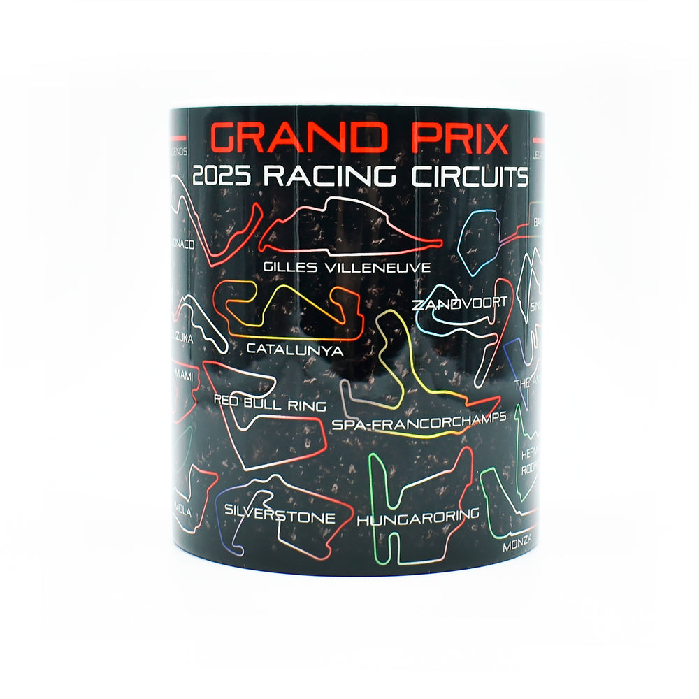 Grand Prix 2025 Circuits - Red Edition