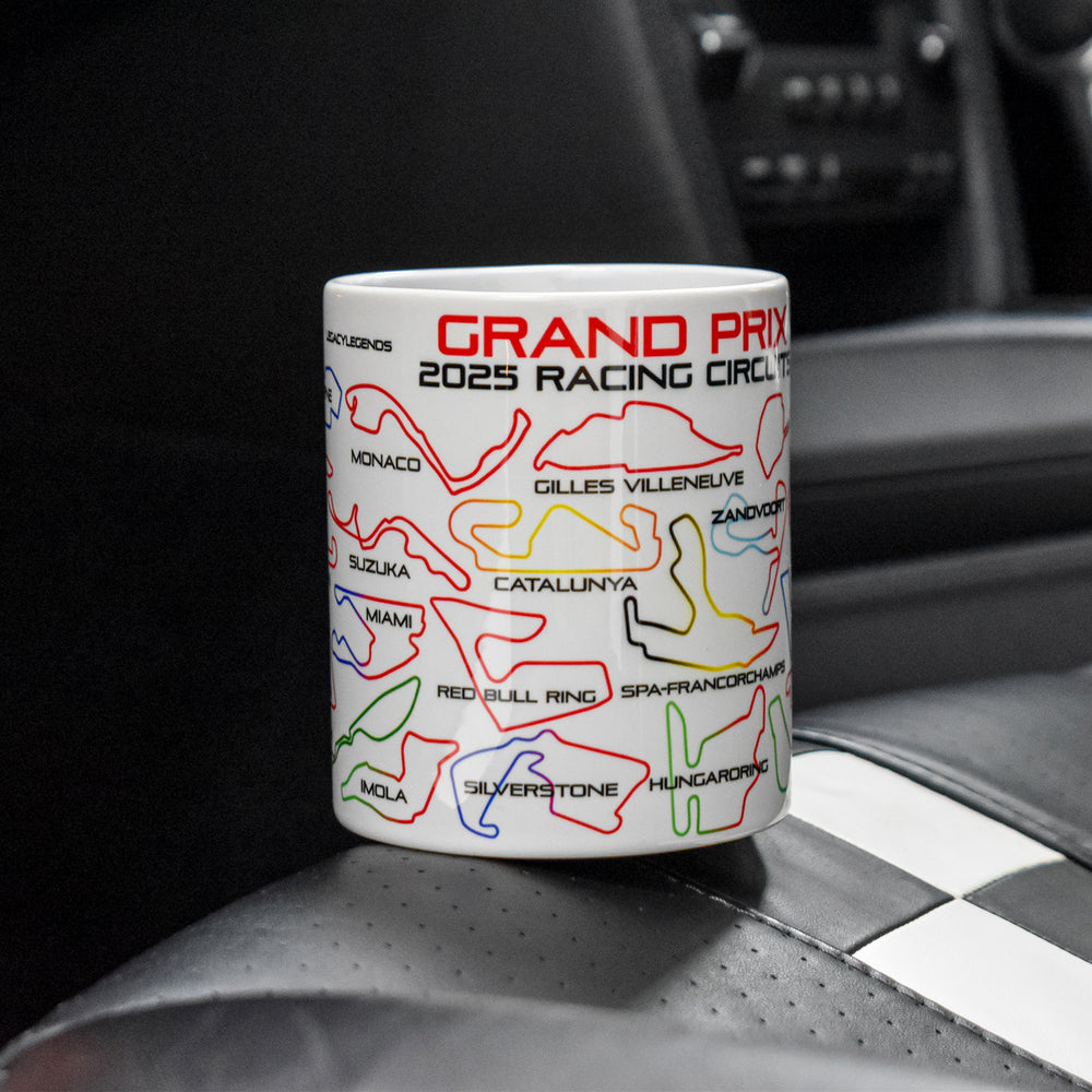 Grand Prix 2025 Circuits - White Edition
