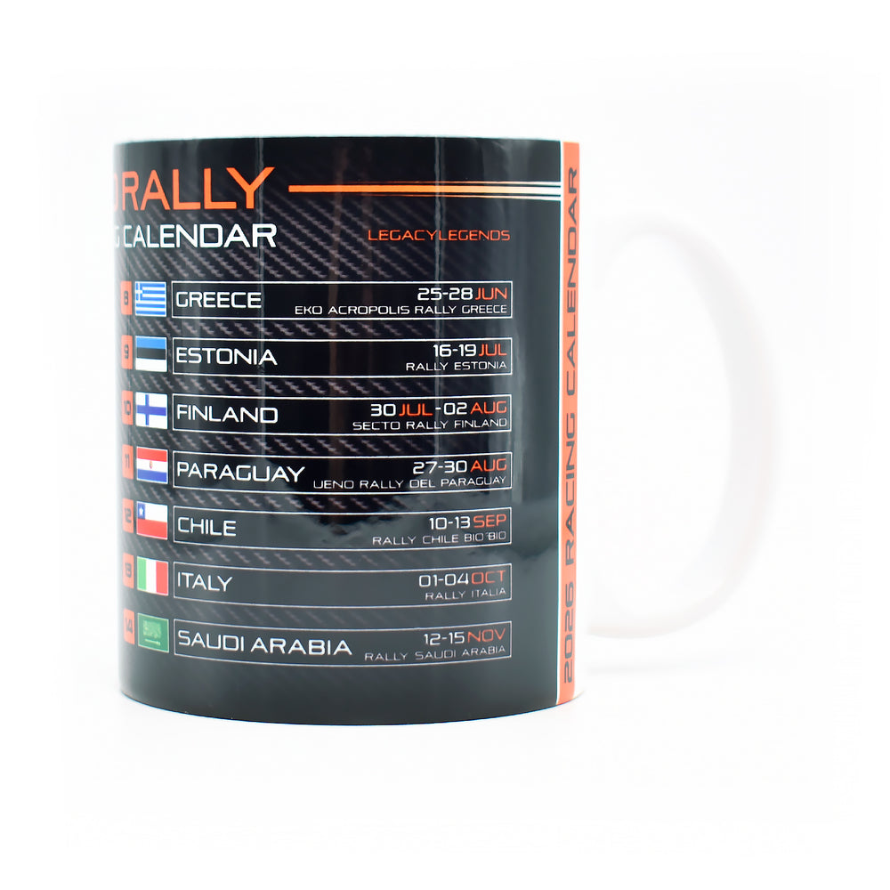 World Rally 2026 Calendar