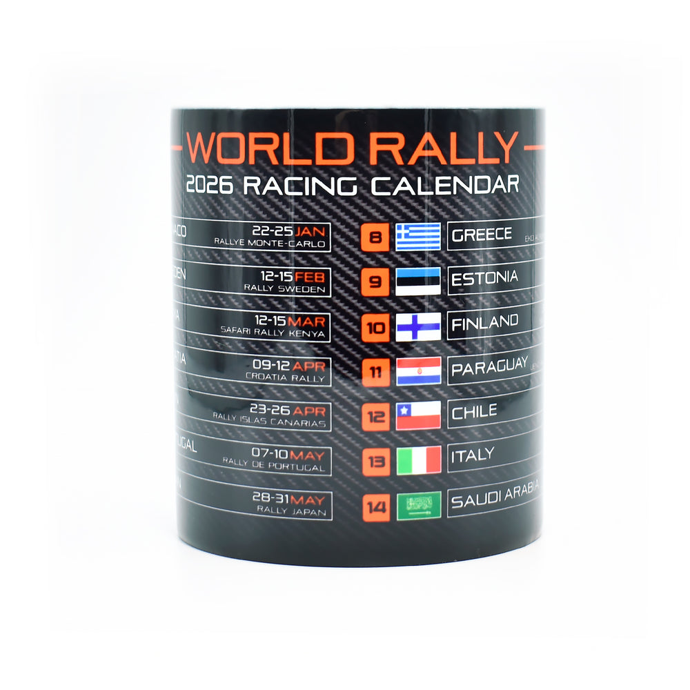 World Rally 2026 Calendar