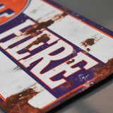 Sold Here Motor Oil Sign