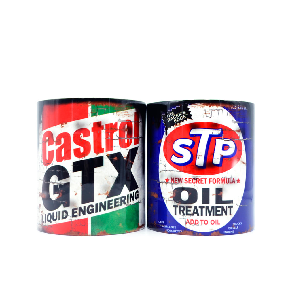 Set of 2 Oil: Castrol GTX & STP