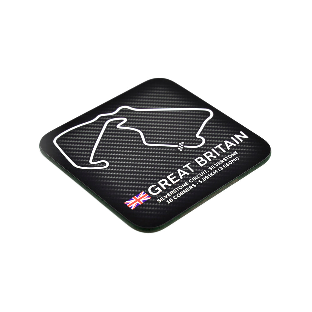 Great Britain Silverstone Circuit Coaster