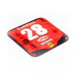 Gerhard Berger #28 Coaster