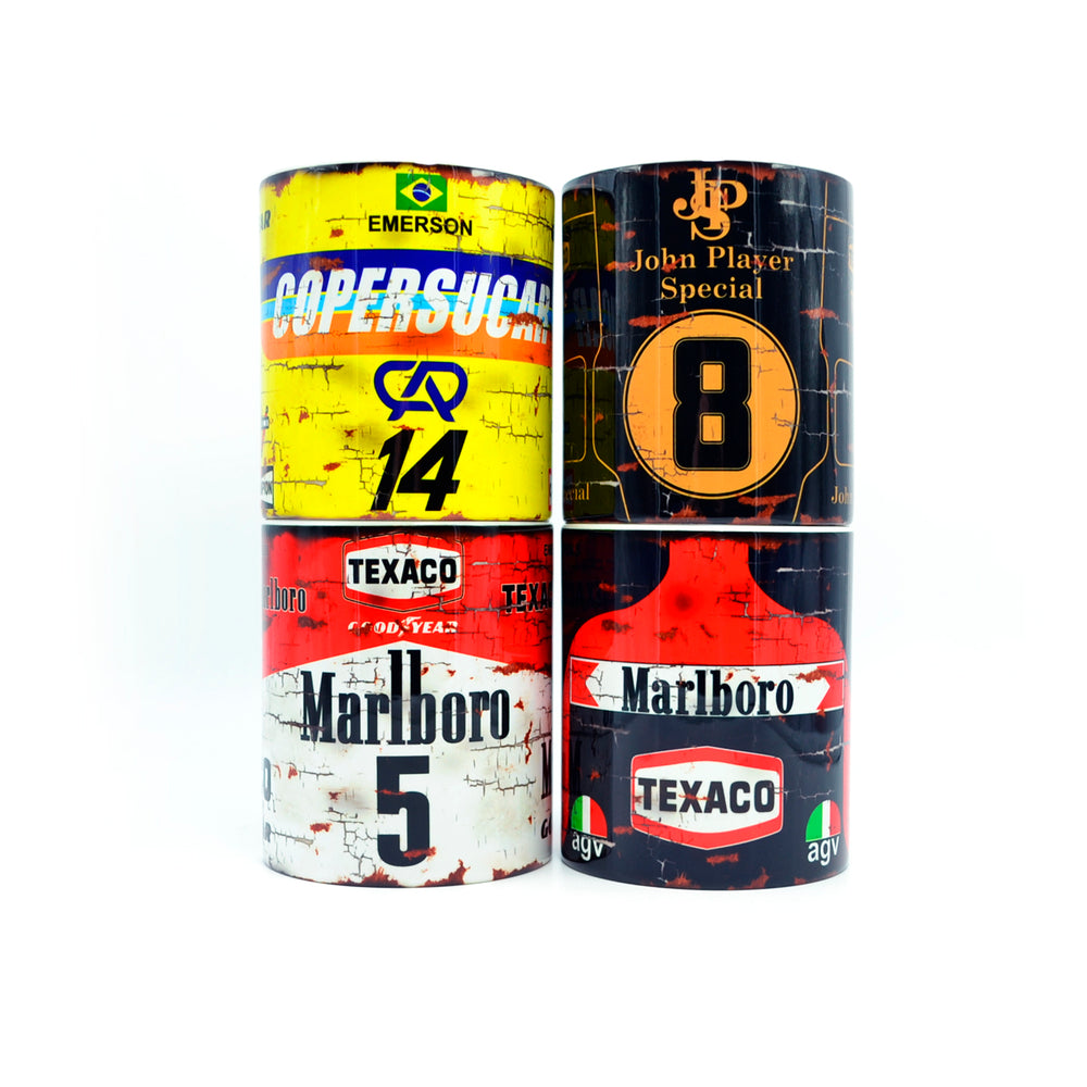 Set of 4 Emerson Fittipaldi
