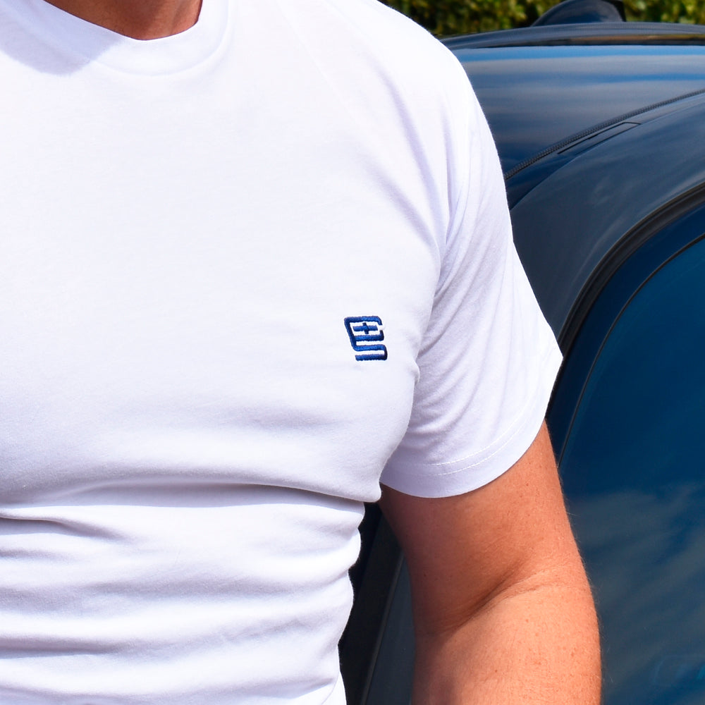 Ctrl & Shift - White Emblem Tee